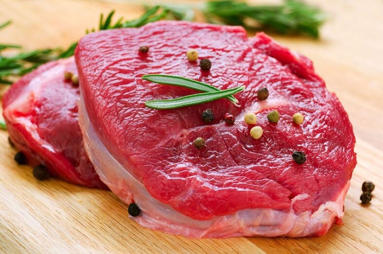 viande pour augmenter la puissance