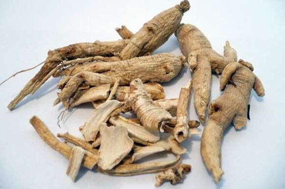 Racine de ginseng pour augmenter la puissance